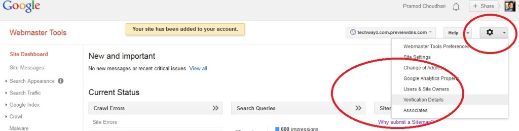Tutorial to remove preview dns urls from google