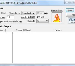 Intel Burn Test