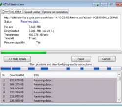 IDM download speed