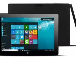 DataMini TWG10 : dual boot tablet with Windows 10 and Android Lollipop