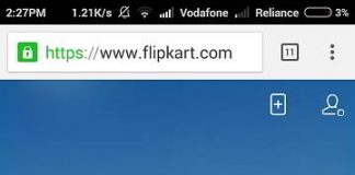 flipkart mobile website