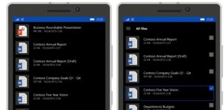 onedrive app for Windows phone