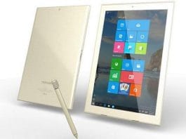 dynapad Toshiba tablet for Business