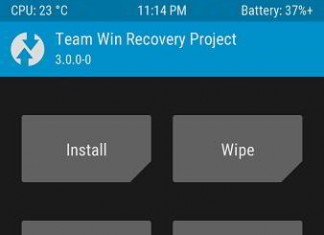 twrp 3.0 interface