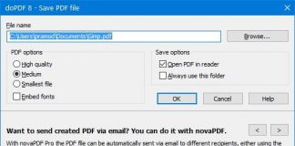 dopdf convert any file to PDF