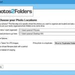 How to organize photos by date taken into folders?