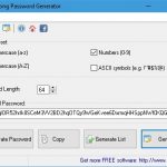 Generate strong passwords with the free portable SterJo program